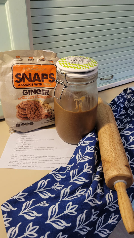 Ginger Snap Cookie Butter